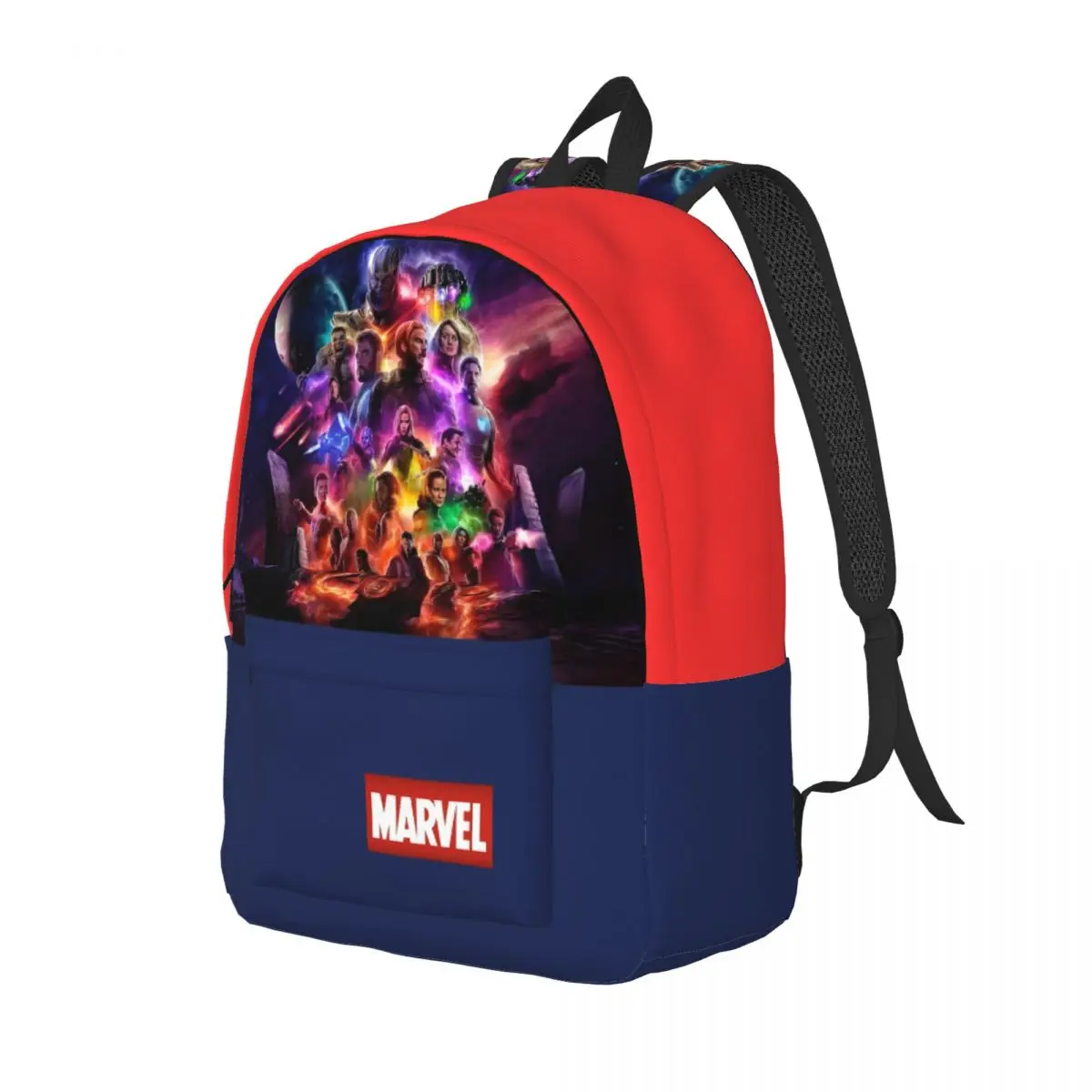 Classic Iron Man Schoolbag Picnic Sturdy Shoulder Marvel Animation Iron Man For Men Kid Book Pack Birthday Gift