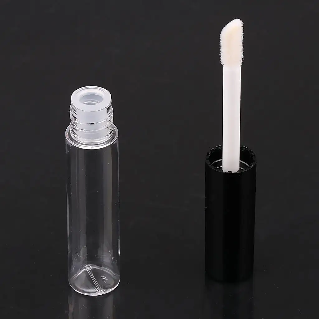 4 مل أنبوب فارغ محمول من الأكريليك يمكنك صنعه بنفسك أنابيب بلسم الشفاه زجاجة من