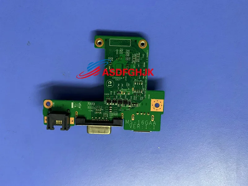 for MSI MS-16GAA GE60 LAPTOP VGA USB Ethernet Board MS-16GAA MS-16GA free shipping