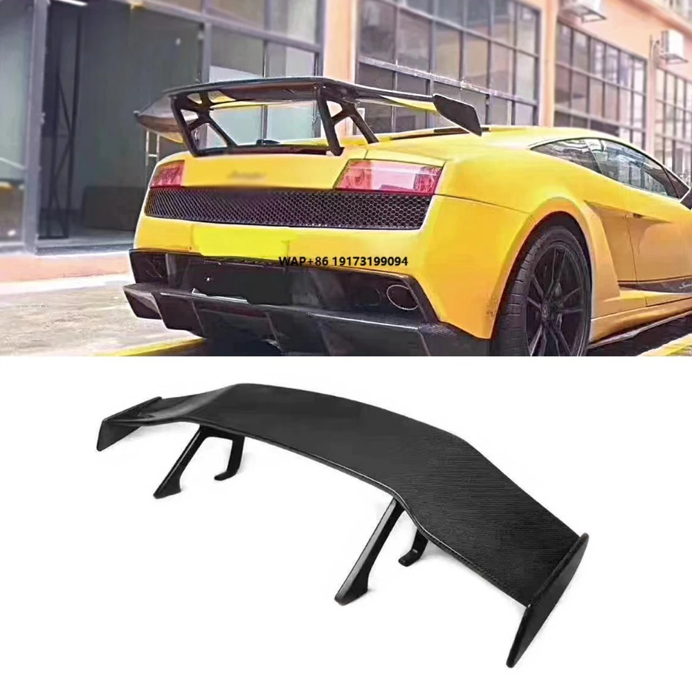 

Carbon Fiber Rear Spoiler for Gallardo LP550 LP560 LP570 Rear Wing Car Bumpers Accessories