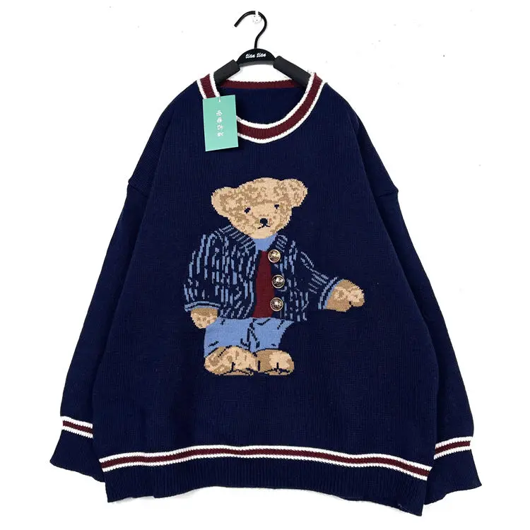 手作りヴィンテージ日本製スレ花柄刺繍ソフトフーディー女性用クルーネックセーター快適で通気性のあるオールシーズン対応