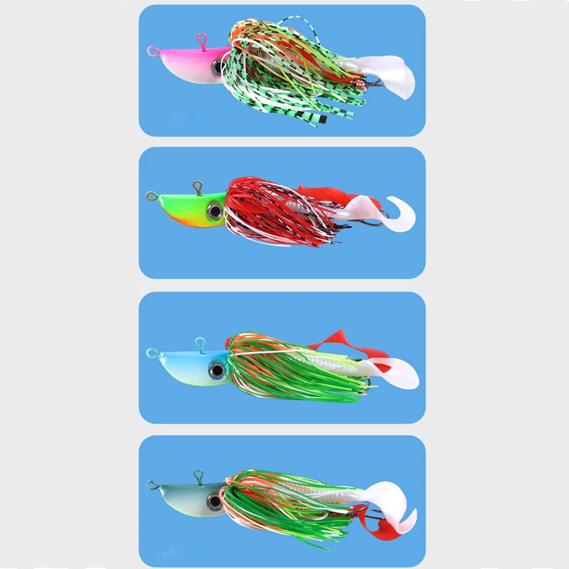 Jig Inchiku luminoso de metal señuelo para playa - imagen 3