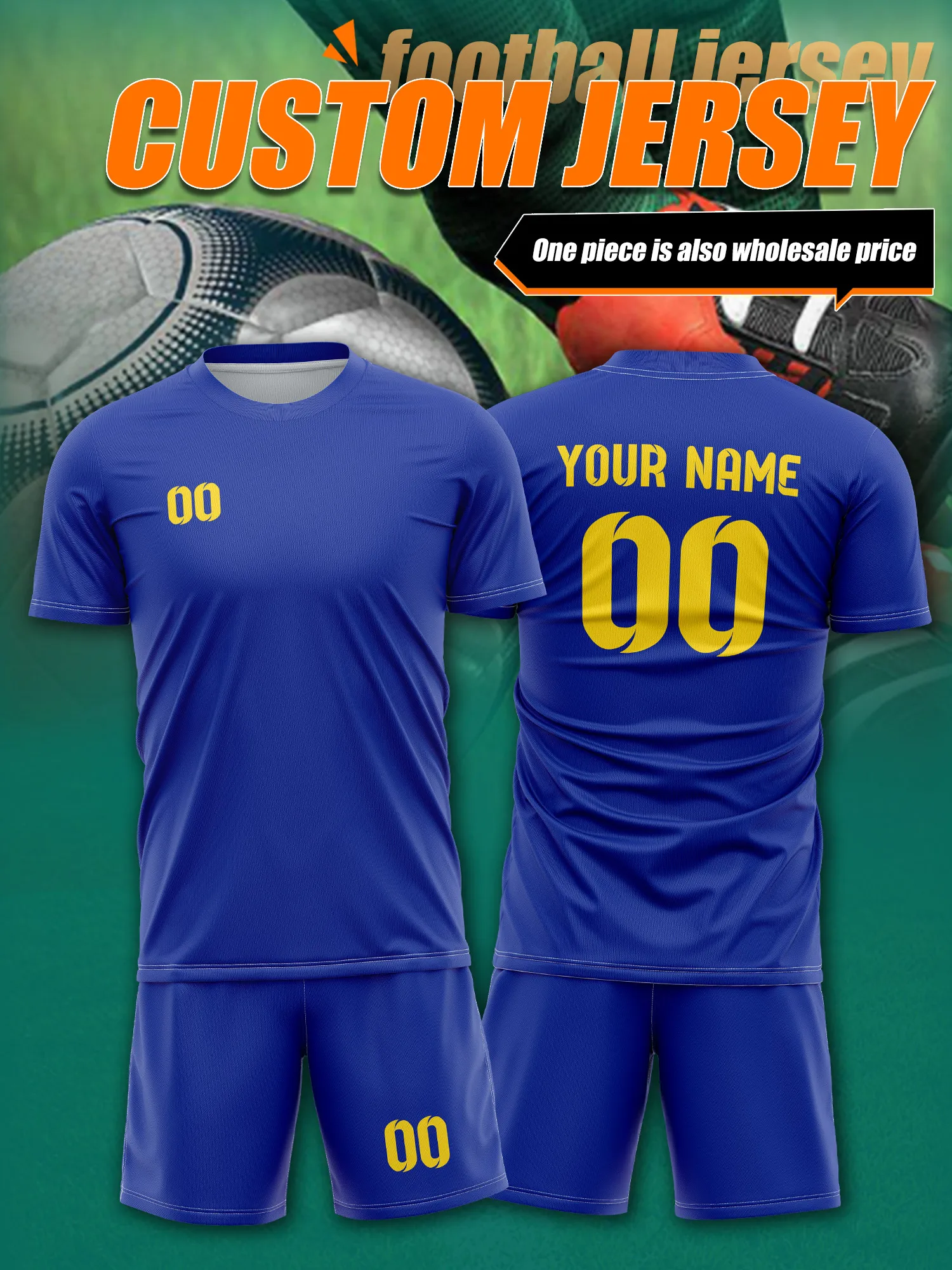 

Футбольная майка с индивидуальным изображением, номером и именем, спортивный принт с символикой, уникальная персонализированная одежда для футбольных болельщиков и игроков