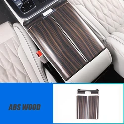 ABS wood carbon For Trumpchi Gac Gs8 2022 2023 Car armrest storage box button decor frame Switch Panel Cover trim accessories