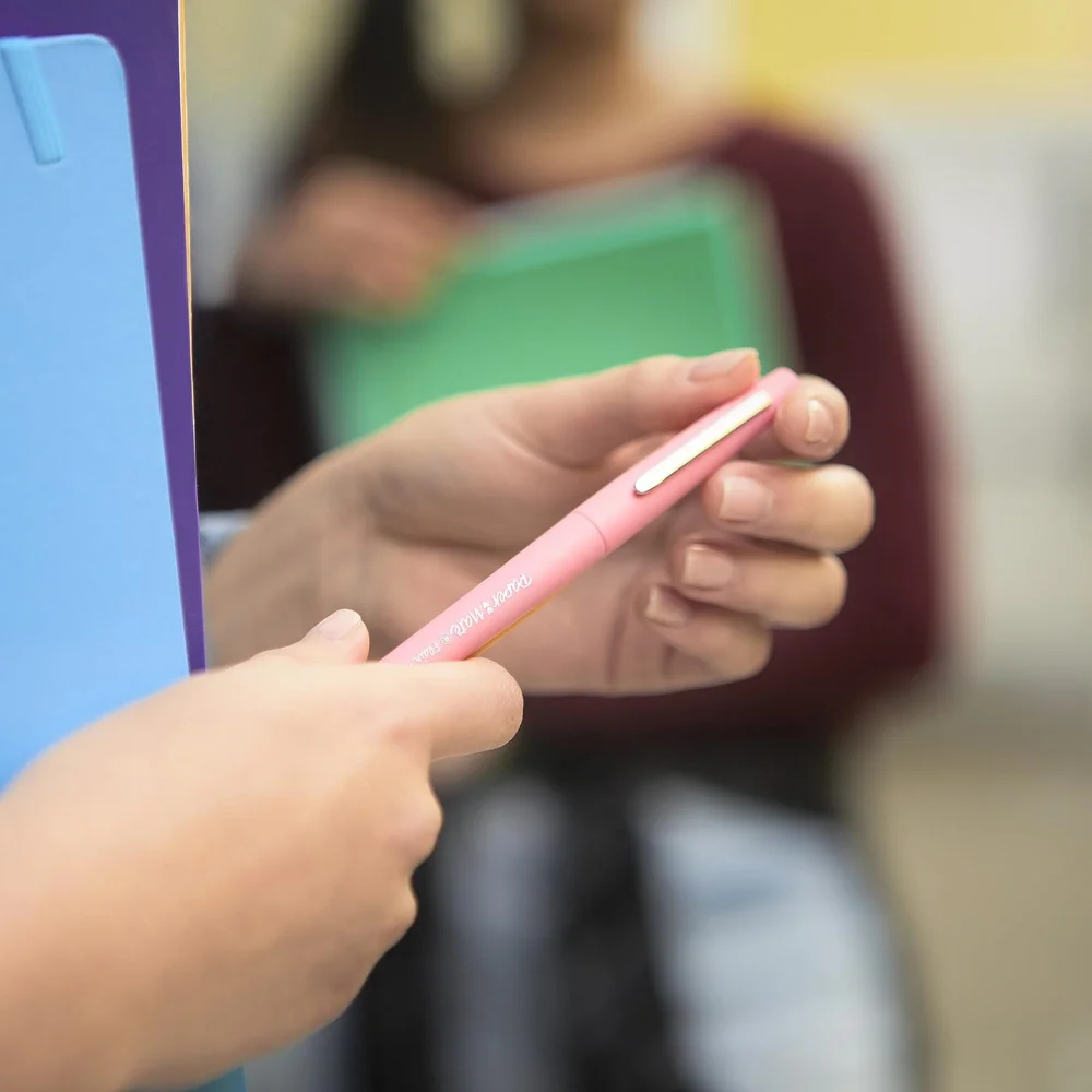 Filzstifte-Set mit mittlerer Spitze, 0,7 mm, Retro-Akzente, verschiedene Farben, 6 Stück, wischfeste, schnell trocknende Tinte, perfekte Zeichnung