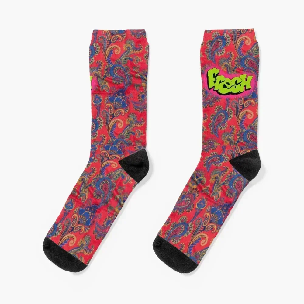 Fresh Paisley Socks New year's cycling valentine gift ideas japanese fashion Socks For Women Men's