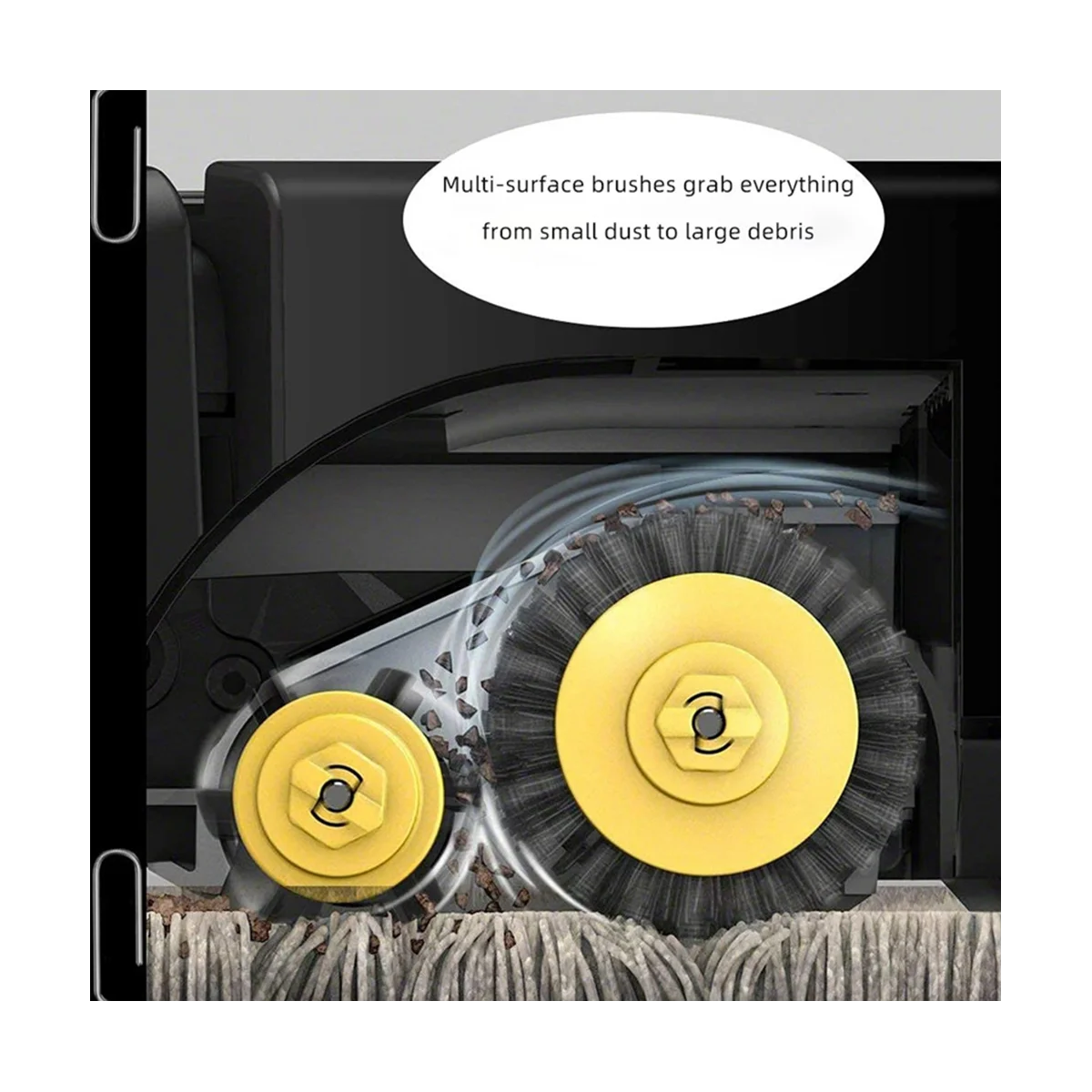 Аксессуары для подметальных машин для серии 600 605 671 692 630 631 650 651 655 660 585 Робот-пылесос Hepa-фильтр Основная боковая щетка