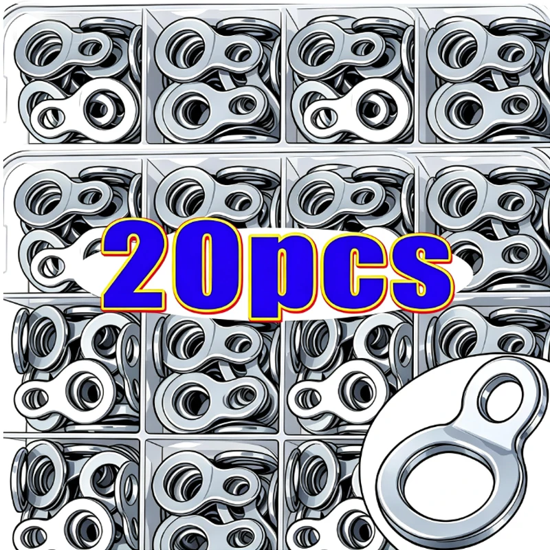 Motorcycle Stainless Steel Tie Down Strap Rings Point Securing for Dirt Bike ATV UTV Trailers Trucks Accessories 2/4/8/12/20pcs