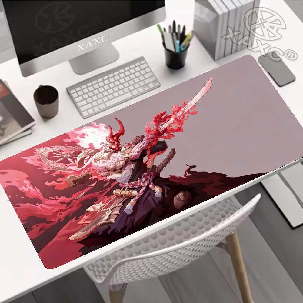 Ukiyo-e samurai Magic Card Gaming Mats with zone mtg playmat desk mat Commander  suitable for game gathering magic rug XAXC