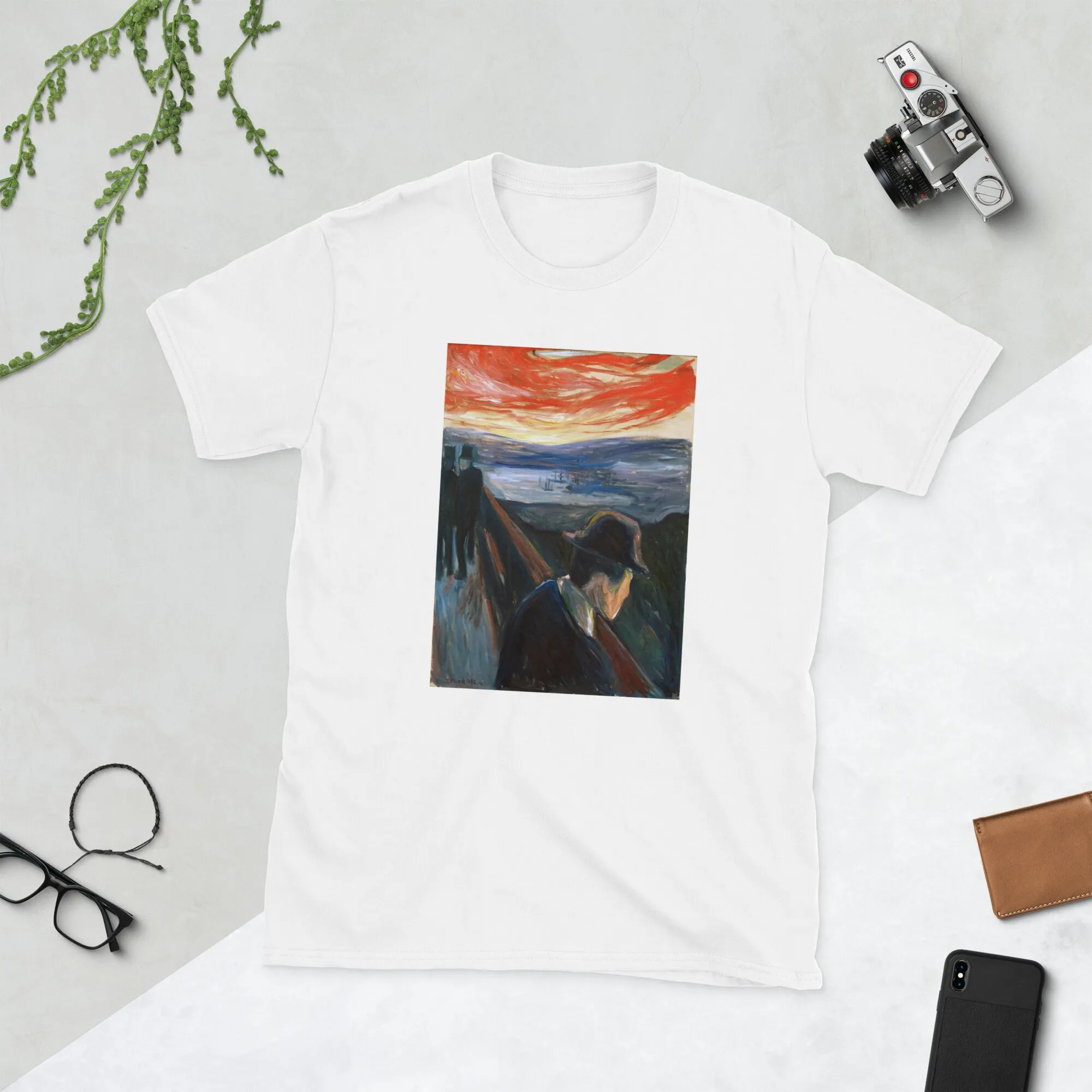 Edvard Munch Despair 1892, Painting T Shirt Art Aesthetic Cool Gift Unisex Artwork Style Top Tee