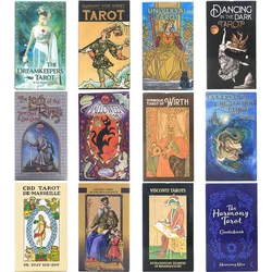 Cartas de oráculo de Tarot, cartas de The Dreamkeepers, Baile de la oscuridad, renacentista, juegos de mesa universales, 12x7cm, 12 tipos