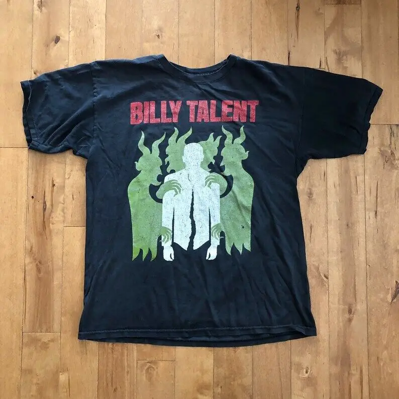 2000S Billy Talent Band T Shirt Remake Cotton Te5694