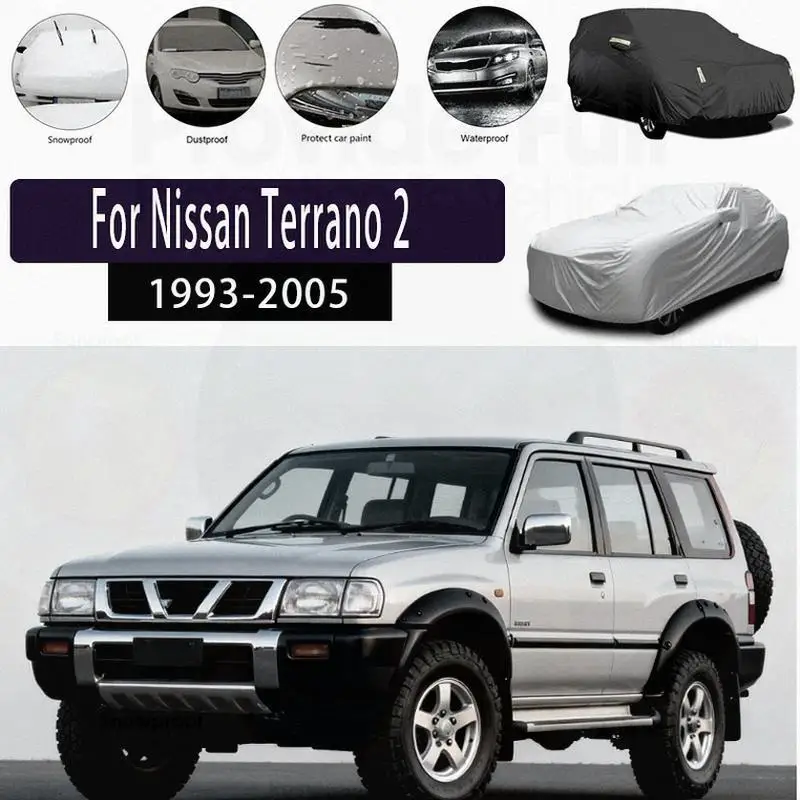 

For Nissan Terrano 2 Outdoor Protection Waterproof Dustproof Full Sunshade Exterior Car Accessories Car Covers