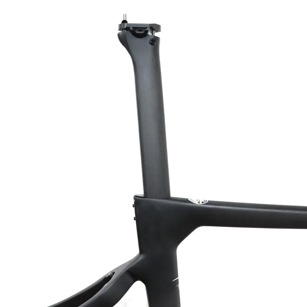 For F12/F14/F8 Road Bike Seatpost Ultralight T800 Carbon Fiber Road Bike Seat Post 3K textile carbon cloth Drift back 25 degrees