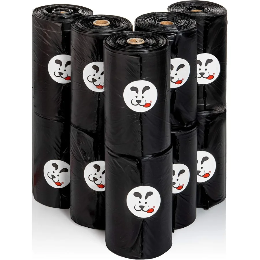 

Dog Waste Bags Dog Poop Bags Jumbo Size Extra Large Extra Thick and Extra Strong 150 Bags Refill Bags For Large Pooper Scooper