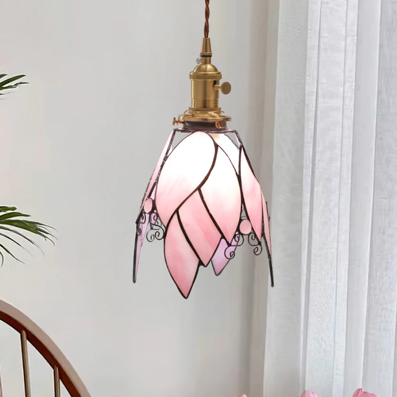 Tiffany Stained Glass Pendant Lights Vintage Turkish Mosaic Lamp Living Room Restaurant Suspension Luminaire Hanglamp Fixtures