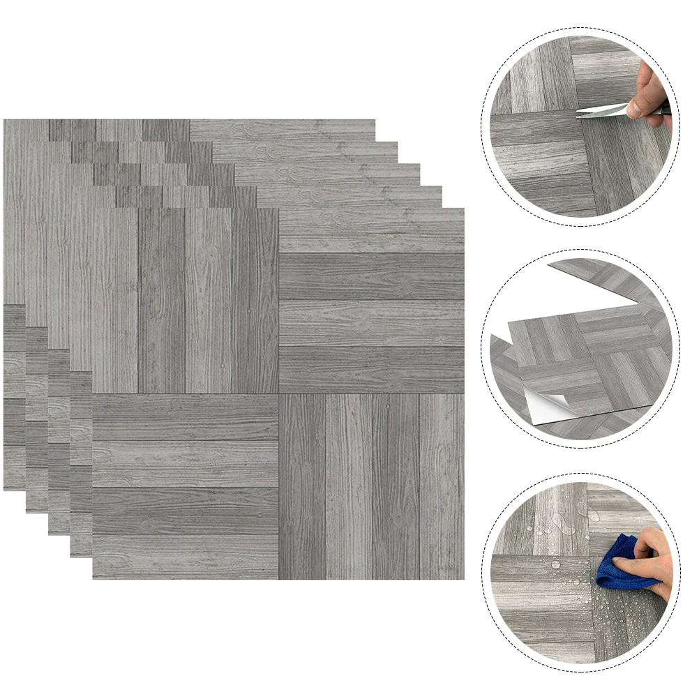 

5 шт. самоклеящиеся нескользящие наклейки, водонепроницаемые напольные наклейки, кухонный декор для стен, водонепроницаемые напольные наклейки, мраморные наклейки