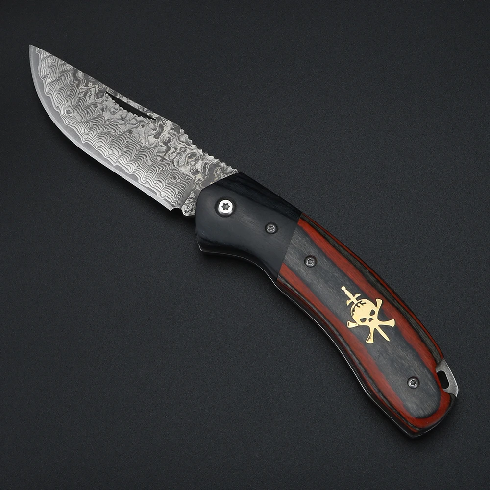 XUANTENG Pisau Kecil Pola Lase - Dive Knife Titanium ulasan dan harga