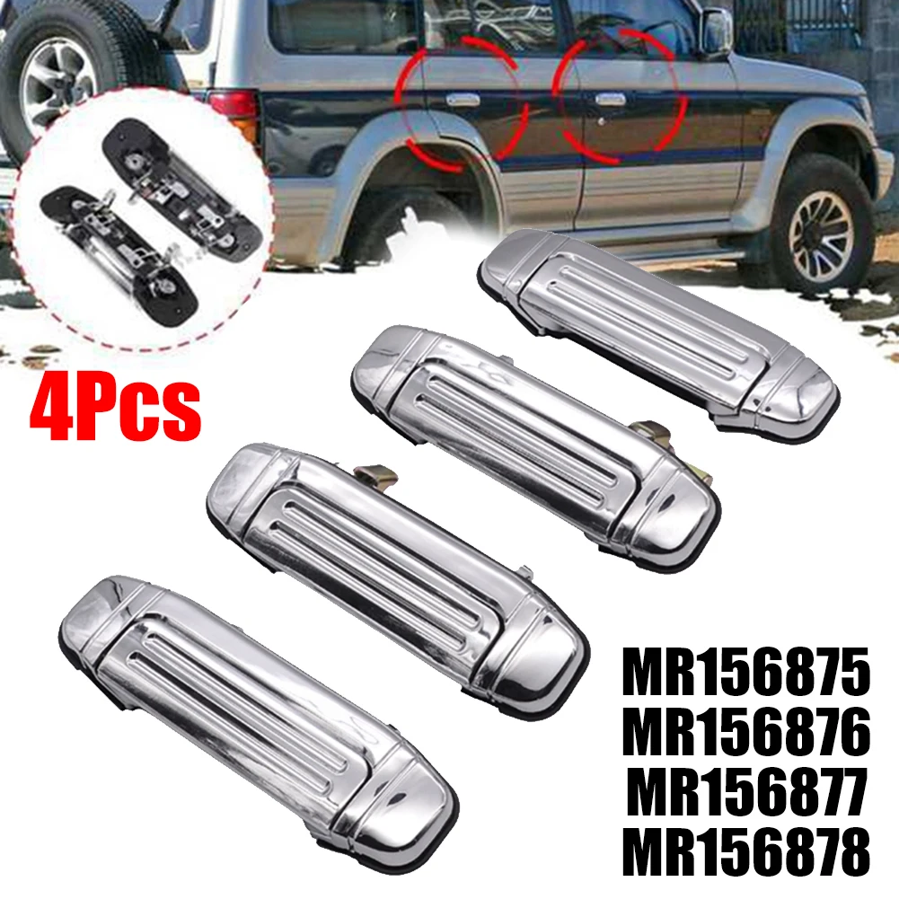 

Outer Door Handles Chrome Door Handles Perfect Match Plastic Material Stable Characteristics Factory Specifications