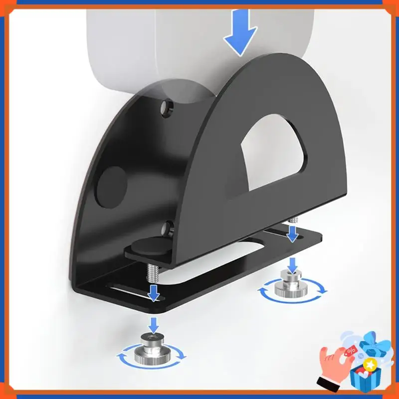 Compact Smart TV Box Holder Wall Mounted Stand For  Tvs Router Modem Harddisk Or Other Media Player Thick Metal