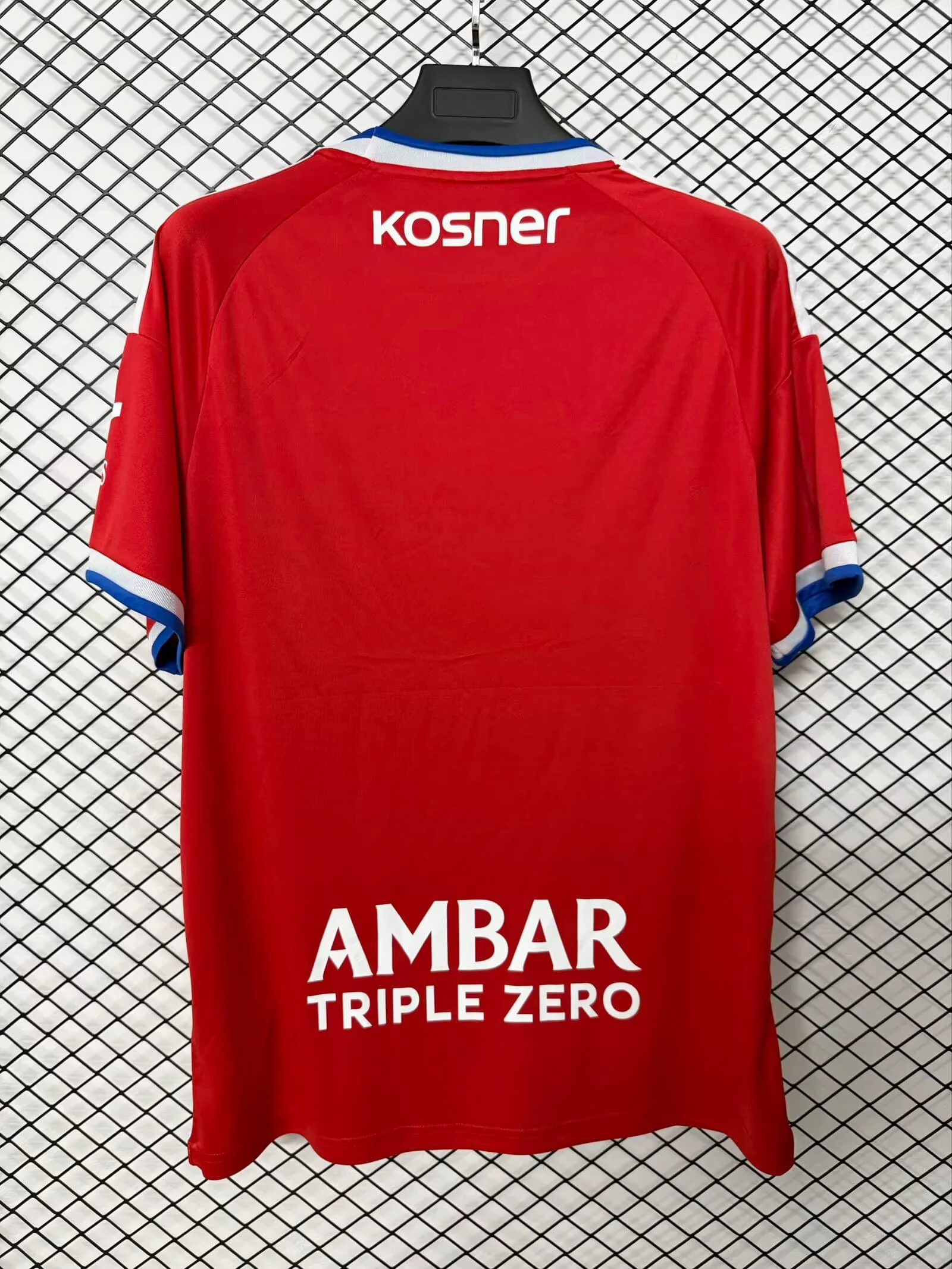2026-2027 Spanien Real Zaragoza Fußballtrikot Y2K Ästhetik 3D-Druck Schnelltrocknend Atmungsaktiv Unisex Fan Fußball Kurzarm-T-Shirt – Detail 2