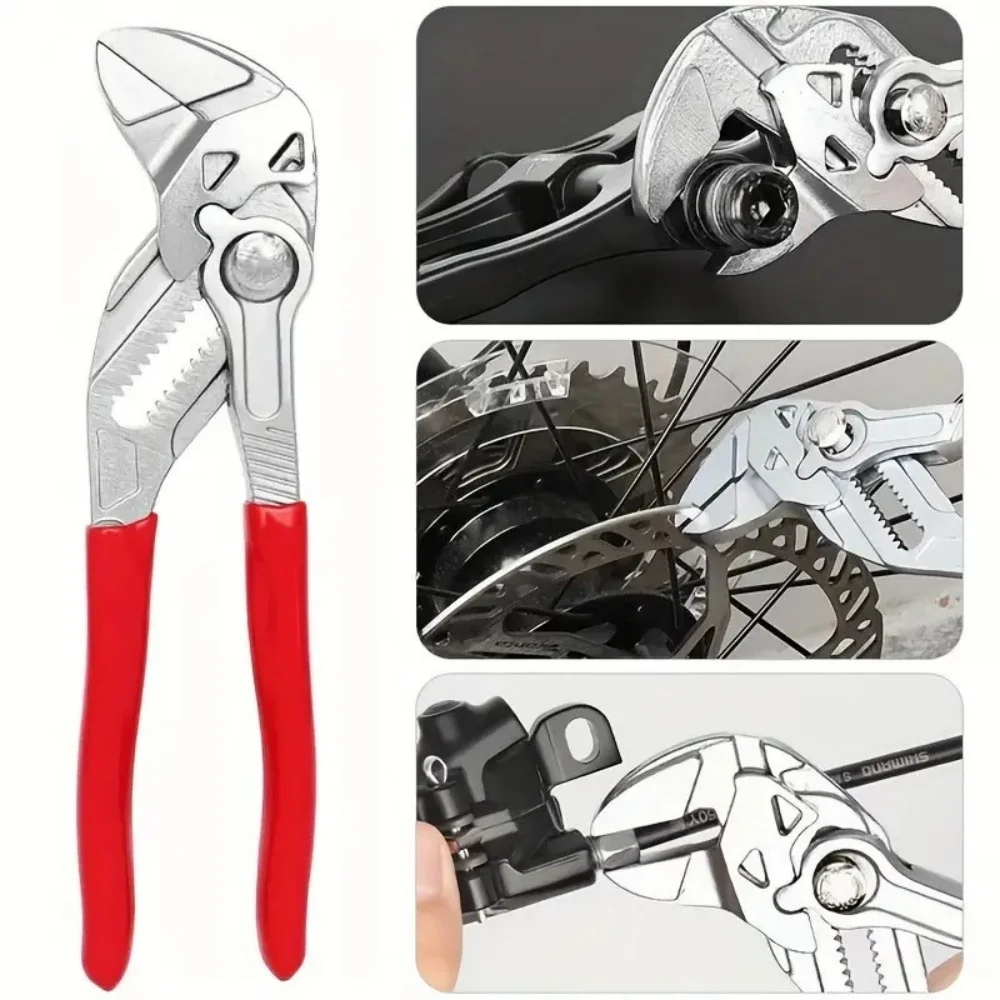 Multifunctional Pinch-Grip Wrench Adjustable Water Pump Pliers Eagle Beak Water Pipe Pliers Household Universal Wrench Tool