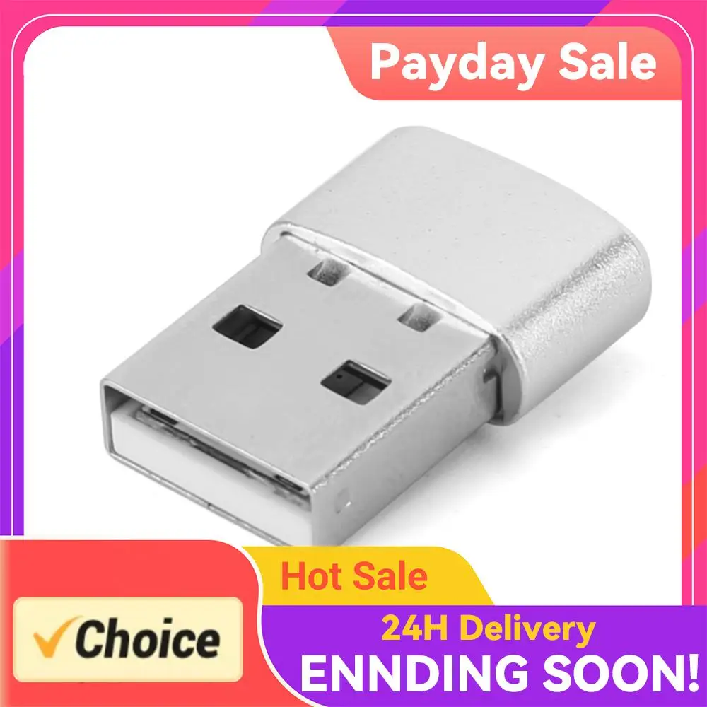 

Mini Automatic Mouse Jiggler Plug and Play USB Automatic Mouse Jiggler Mover Indicator Light Aluminum Alloy Housing for Computer