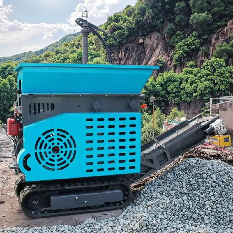 2026 CE Hot Sale HTJC 430 Mobile Crawler Jaw Crusher From China Fitted With CE Approved Stone Ore Applications