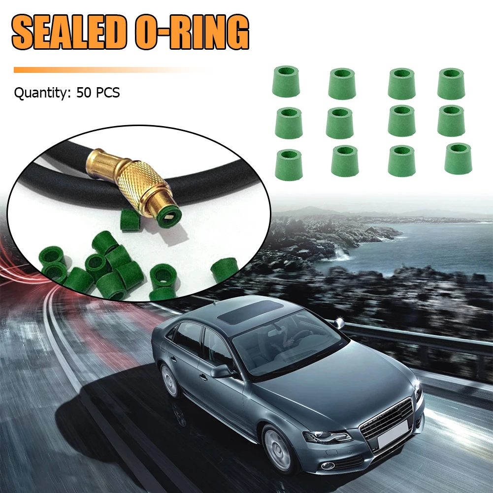 50-500Pcs Car Air Conditioning Line Repair Gasket “1/4