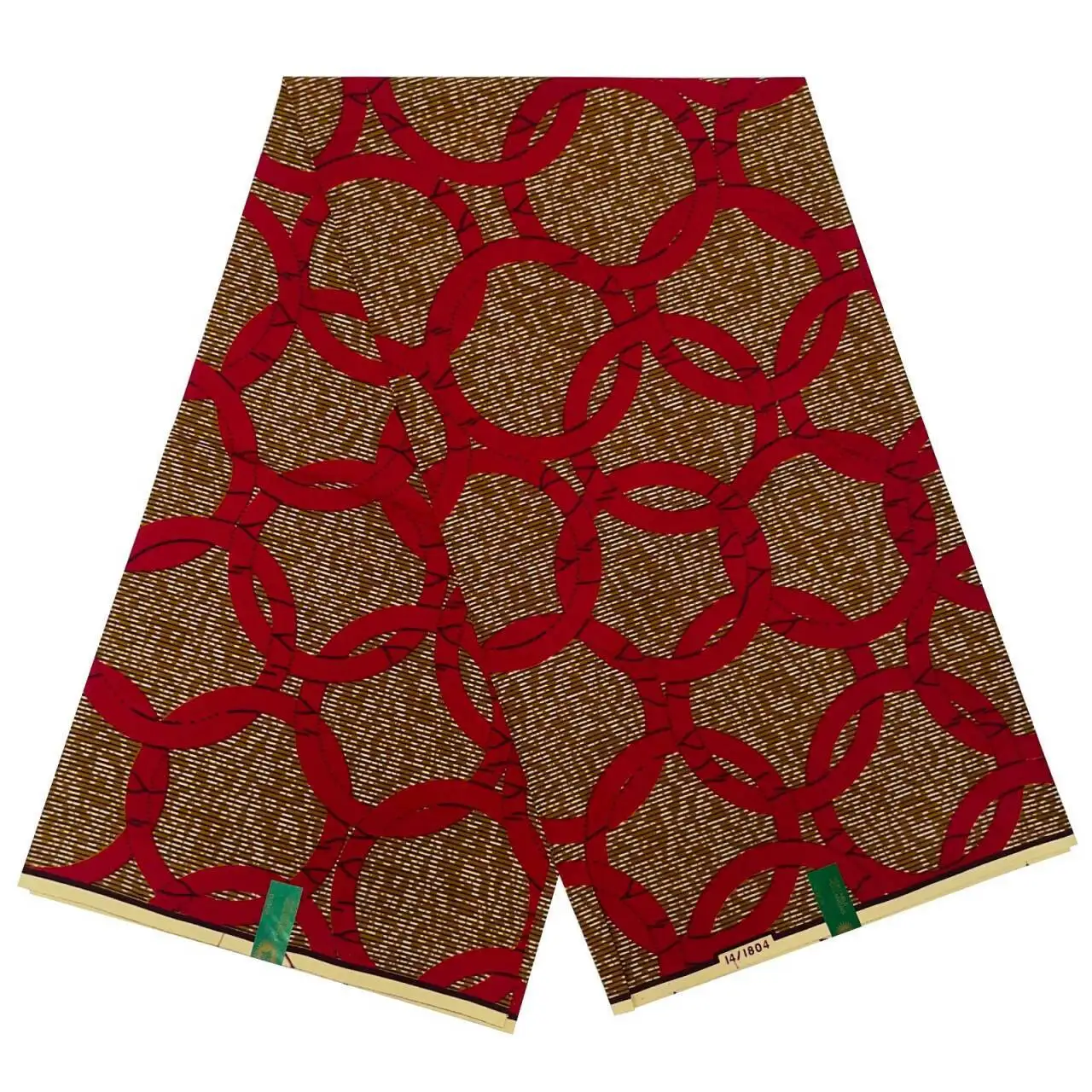 Tessuto di cera africana 6 metri vera cera Nigeriano Ankara Block Stampe Tessuto batik Pagne olandese 100% cotone per cucire