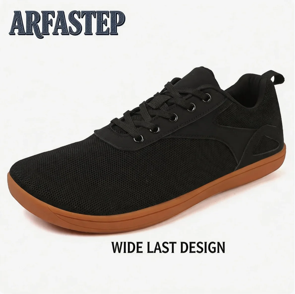 

ARFASTEP Wide-toed Shoes Men's Fashion Simple Casual Sports Shoes Barefoot Shoes Women's Jogging Shoes Walking Shoes