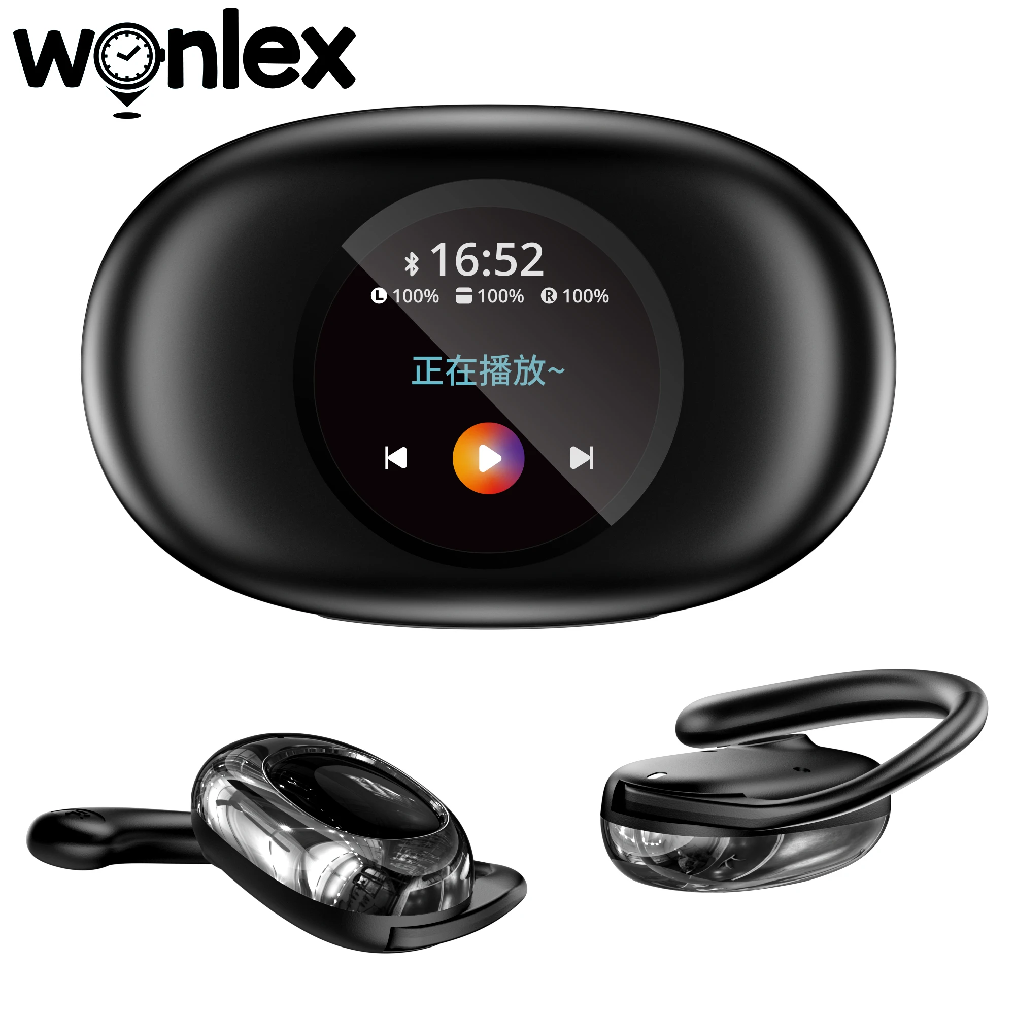 Wonlex Translation Earphone 144 Real-Time Language Translator Office Travel Translator Earbuds AI Wireless Translation Headset