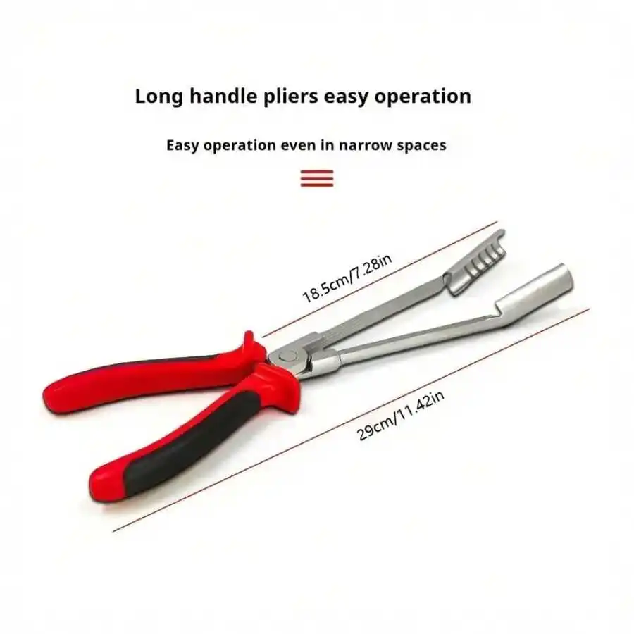 1PC Car Spark Plug Wire Removal Pliers Tool High Voltage Cylinder Cable Removal Clamp Tool Spark Plug Boot Removal Tool