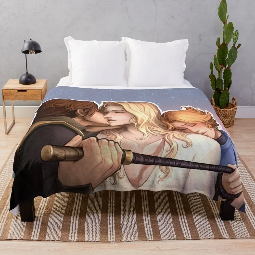 

Bisexuals-tm (rework) Throw Blanket for sofa Bed Shaggy Furrys Blankets