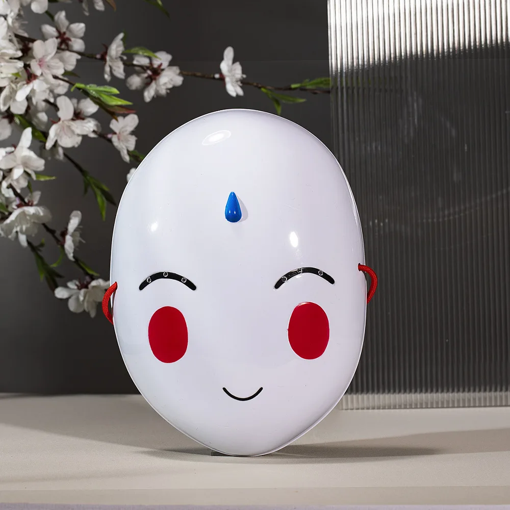 

Stunning Full-face Demon Fox Little Red Niang Mask Animation Elf Portrait Dance Dress Up Cute National Style Performance COS