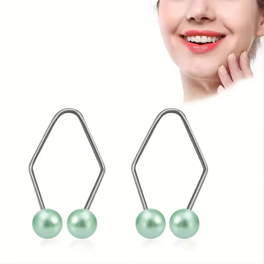 Dimple Press Tool Clip No Punching Pear Vortex Facial Shaper Dimple Training Instrument