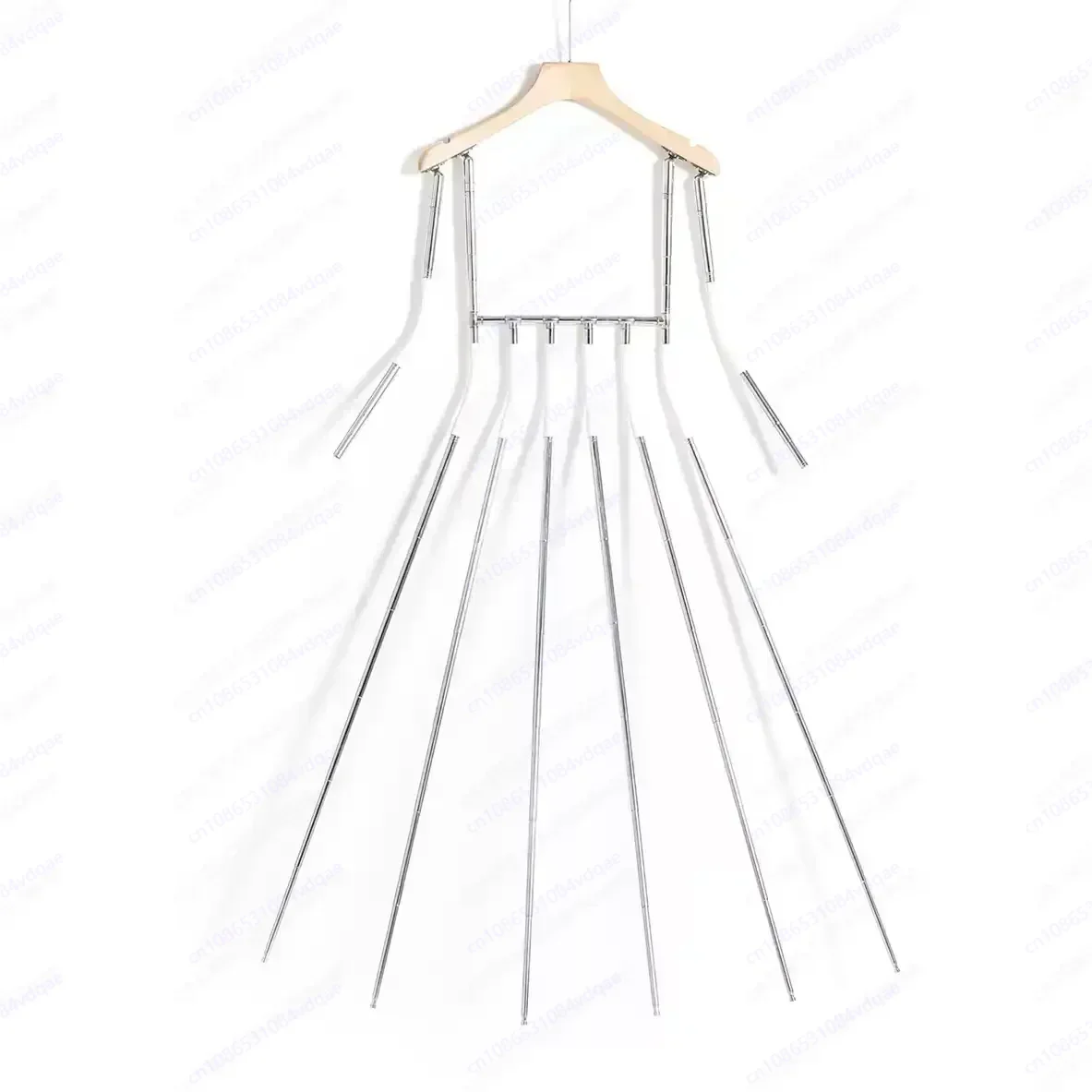 Multi-pole Skirt Modeling Hangers, Fold Positioning, Clothing Shooting Props, Invisible Hangers