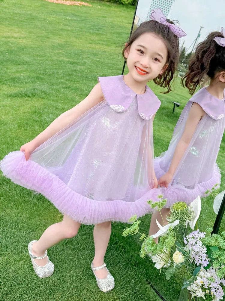 Princ Sle Me Saia Dr Verão Faionable Girls Dr Colete Top Saia Midi Bright Tead Princ Sve China Made