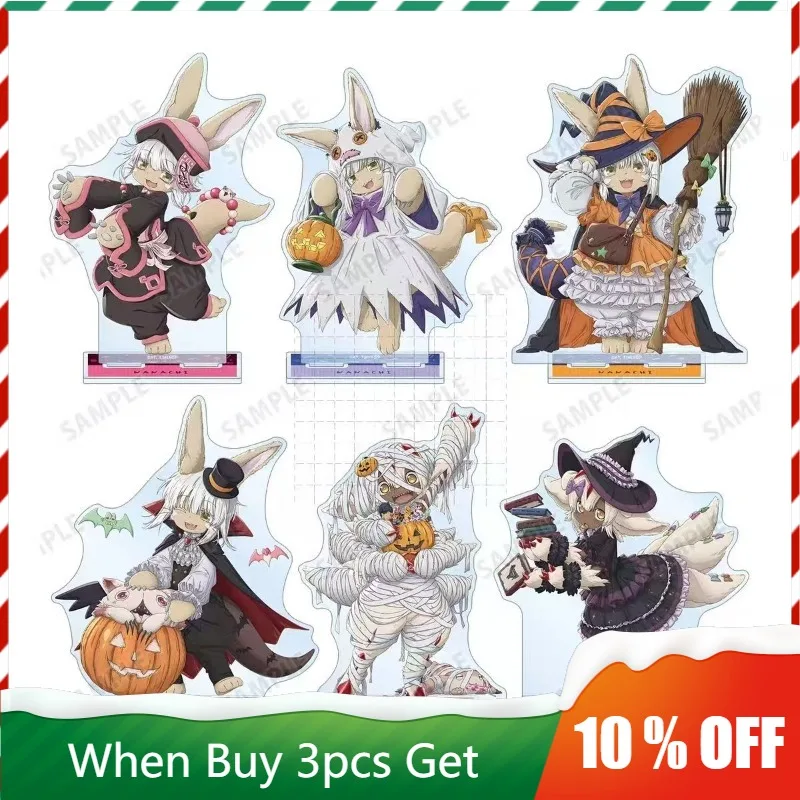 

Made in Abyss Anime Peripherals Acg Stand Riko Figure Acrylic Stand Reg Standing Plate Nanachi Cosplay Toy Collectible Gifts