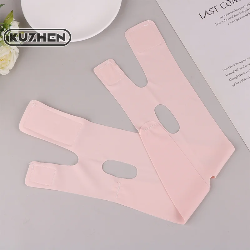 Double Layer Chin Cheek Slimming Bandage V Shaper V Line Lifting Mask Face Lifting Anti Wrinkle Strap Band Sleeping Mask Beauty