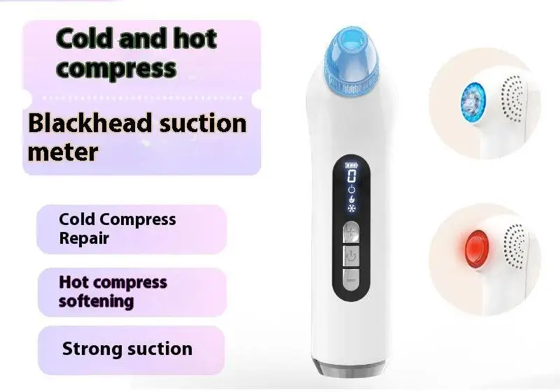 

Blackhead remover, hot and cold compress, blackhead pore cleaner, blackhead acne remover, household electric beauty instrument