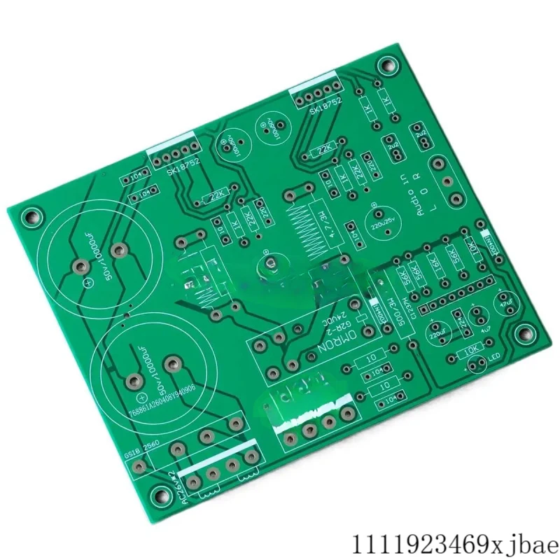 SK18752 50W+50W Dual Channel Stereo Pure Post-stage Power Amplifier Board Post Level Amplifier Bare PCB 50W*2