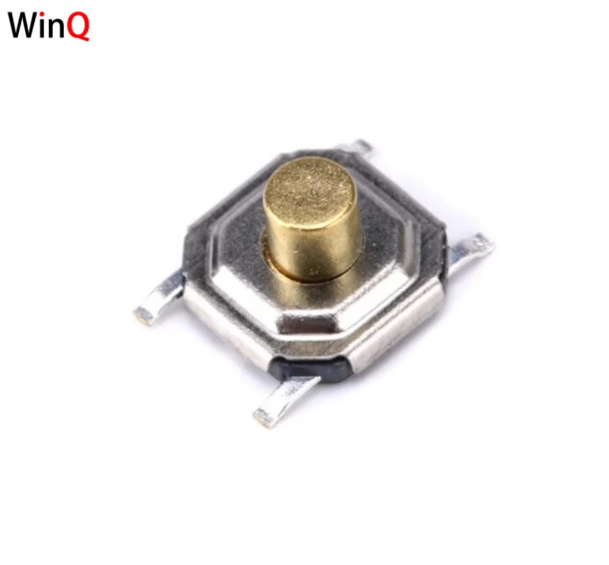 Interruptor táctil, montaje en superficie de 4 pines, 4*4*1,5/3 mm, resistente al agua, interruptor de botón.