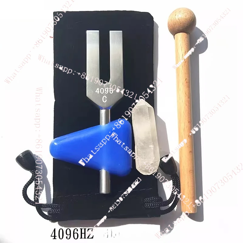 

Aluminum tuning fork OM tuning fork 136.1 crystal 4096 tuning fork, sonic tool