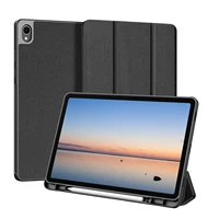DUX DUCIS-funda con soporte triple para tableta Samsung Galaxy Tab S11 Ultra S11 con soporte para bolígrafo S, funda protectora para dormir y activación automática