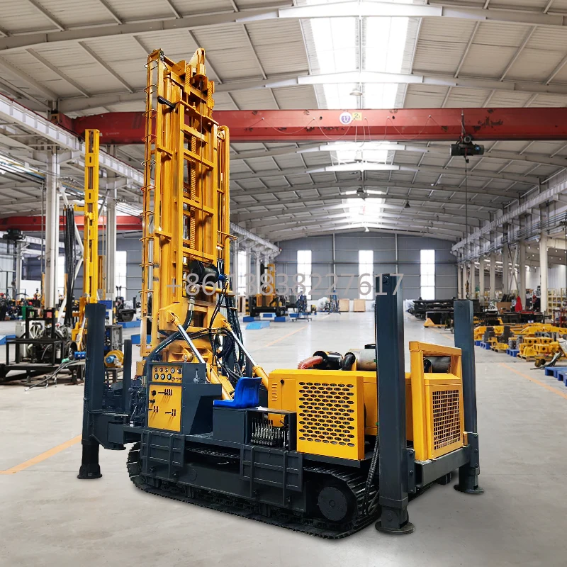 200m Water Well Drilling Rig Featuring Durable Parts, Enhanced Performance Deep Well Drilling Machine