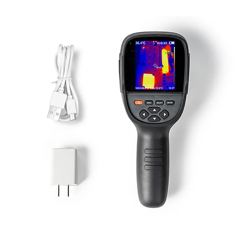 Handheld Thermal Imager for Water Pipe Leak and Power Electrical PCB Test with Dual-Light Fusion & Wide Temperature Range