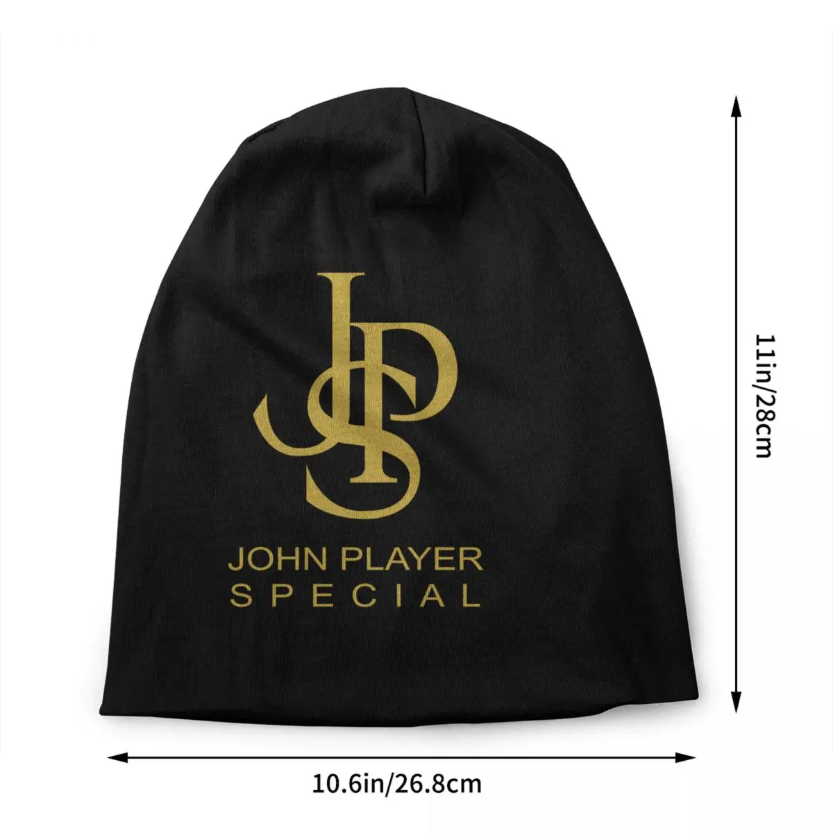 Custom JPS John Player Special Bonnet Hats Street Knit Hat For Men Women Autumn Winter Warm Skullies Beanies Caps