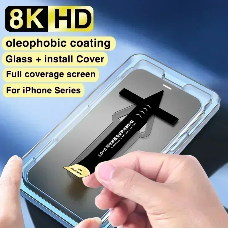 

5PCS Screen Protector For OnePlus 8T 9R 9RT 7T 10 Pro 15 13 12 11 R T S HD Definition Tempered Glass Dust Free Installation Film