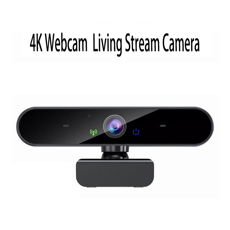 camera web com microfones e capa de privacidade streaming de foco automatico living stream webcam 4k 1080p 30fps tiktok youtube 01